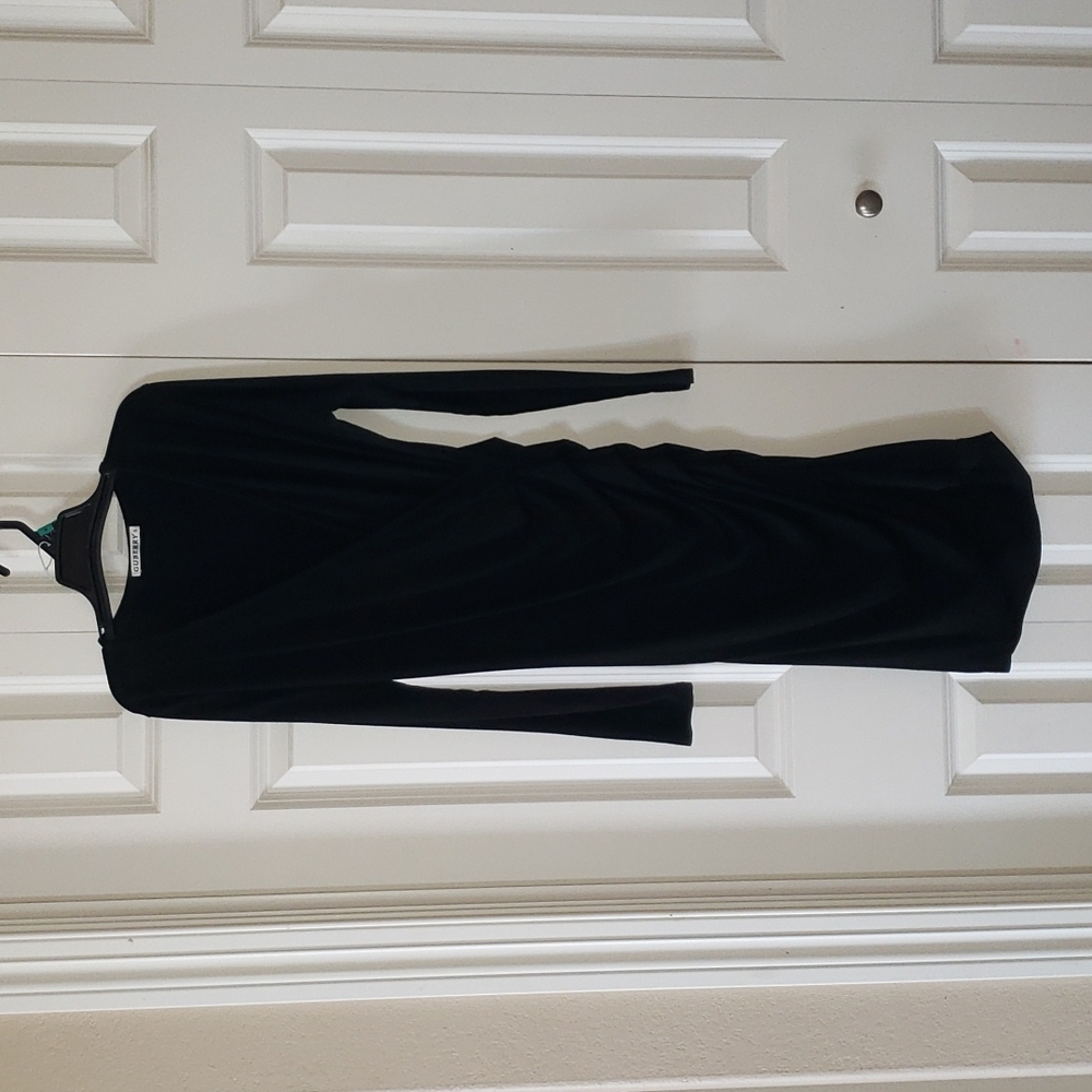 Sexy Ruched Black Dress
